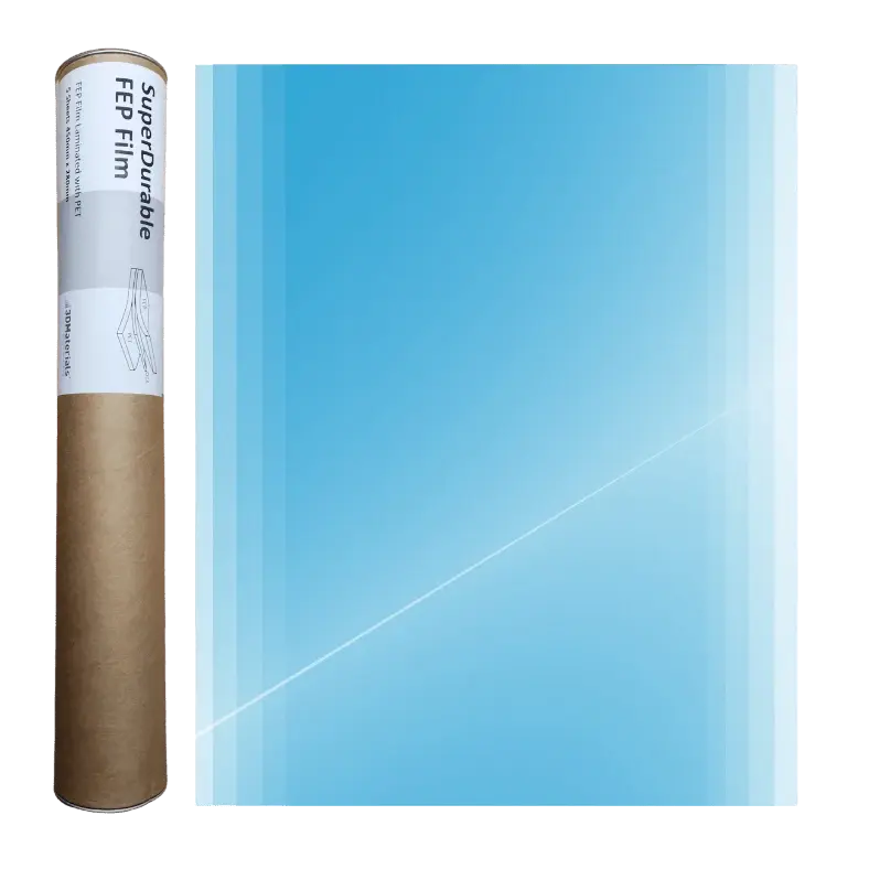 3DMATERIALS SuperDurable FEP Film 450 mm x 280 mm (5 piezas)