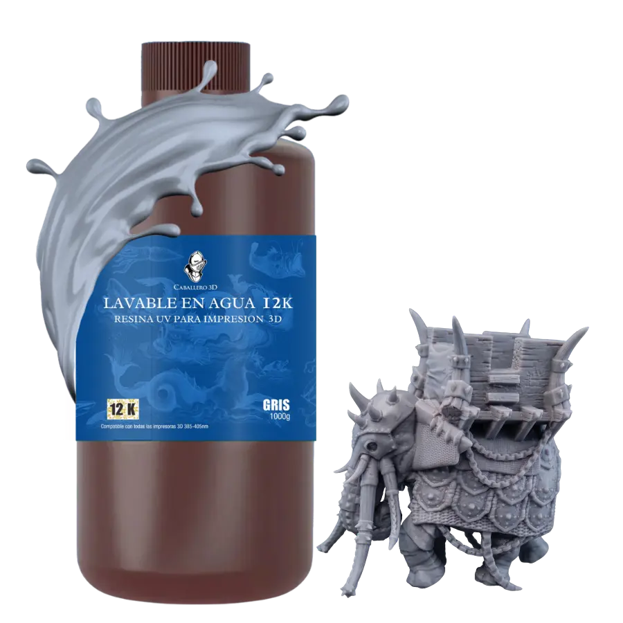 Caballero 3D Lavable en Agua 12K