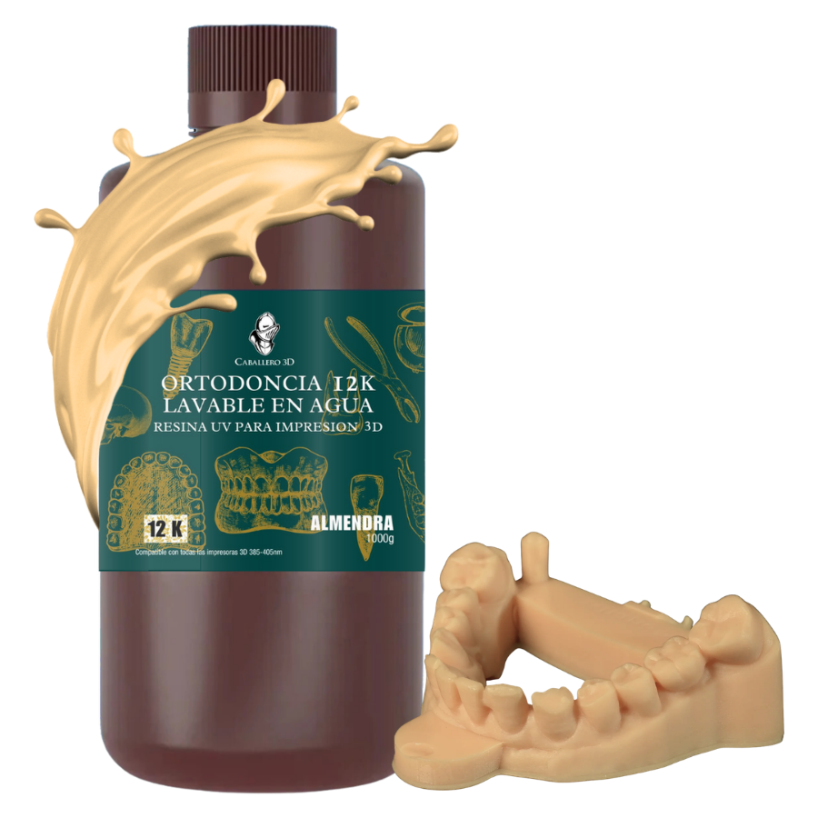 Caballero 3D Ortodoncia 12K Lavable en Agua
