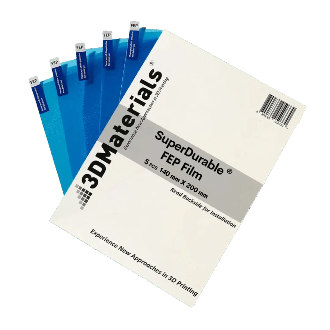 3DMaterials FEP Film 140 mm x 200 mm (5 pzas)
