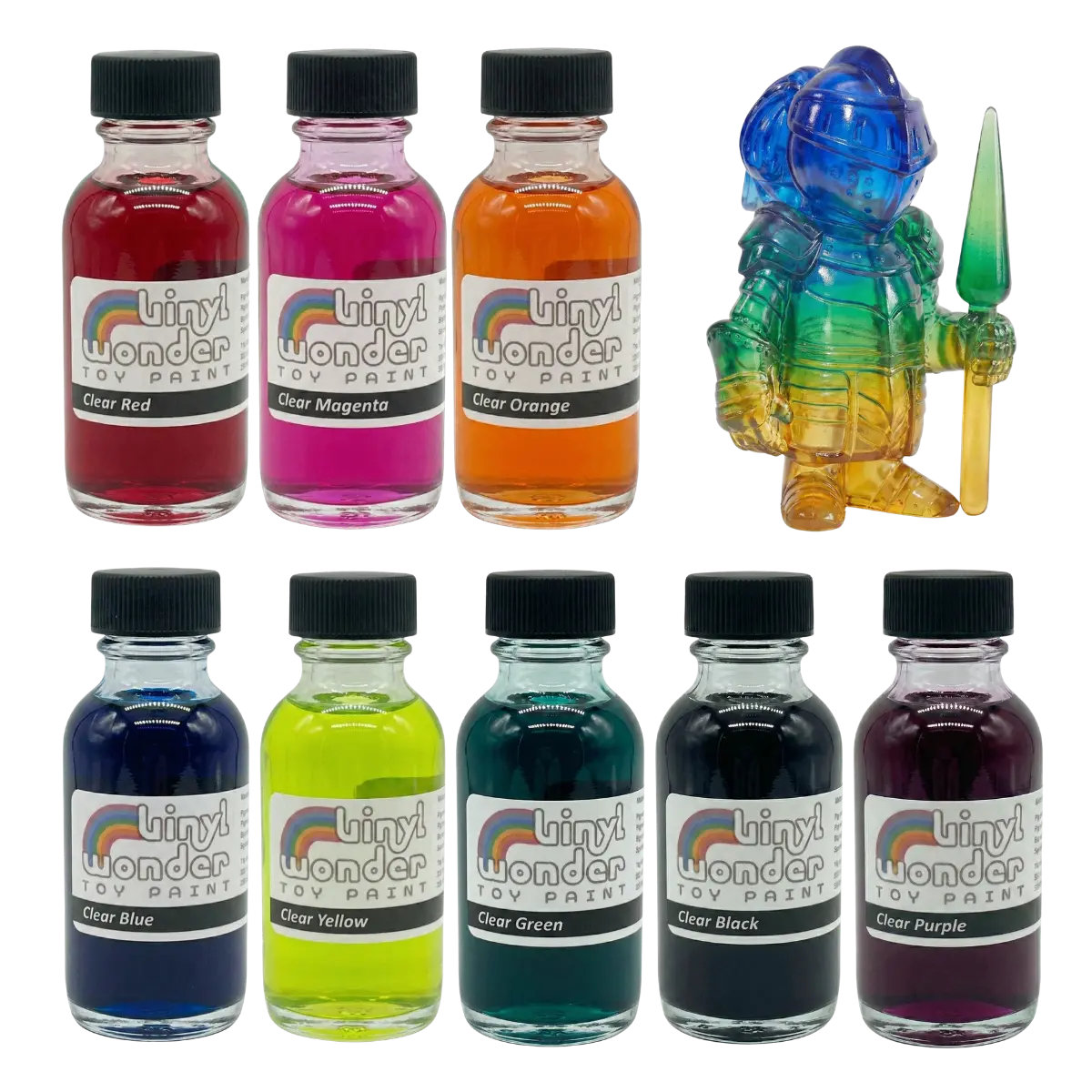 Vinyl Wonder 8 Clear Set