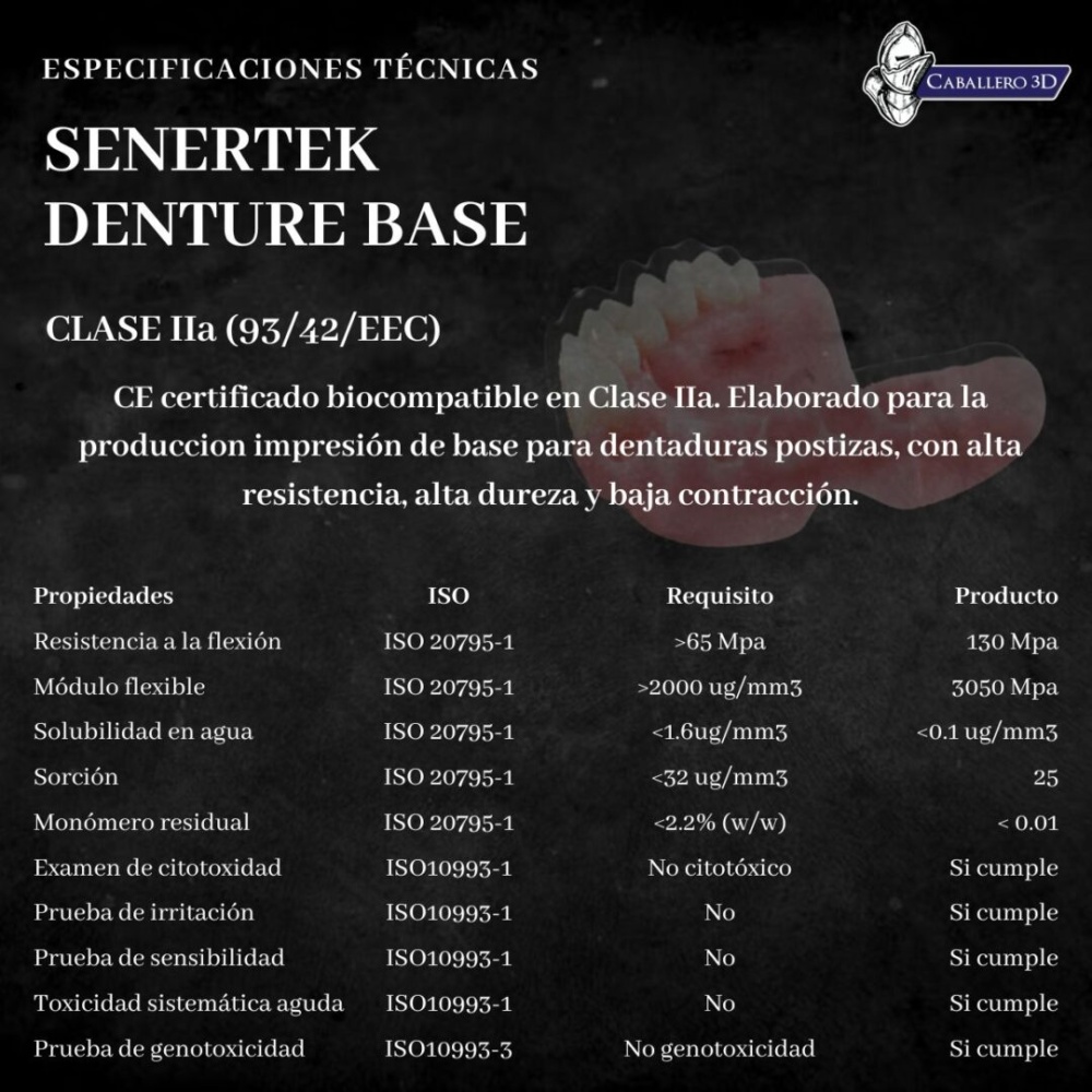 Senertek Denture Base - Imagen 3