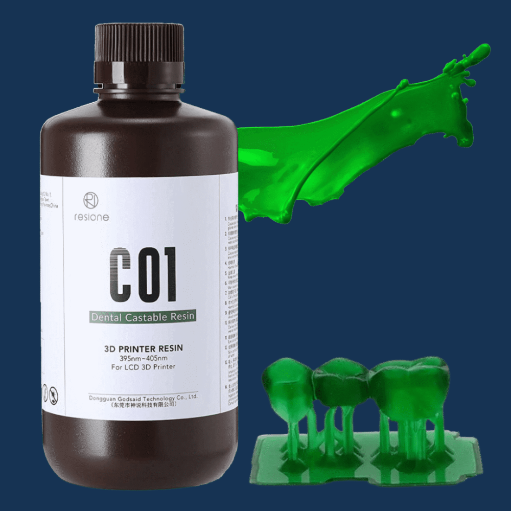 Resina castable Resione C01 para impresora 3D