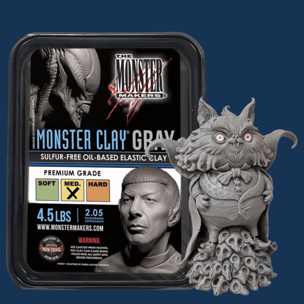 Monster Clay Gris