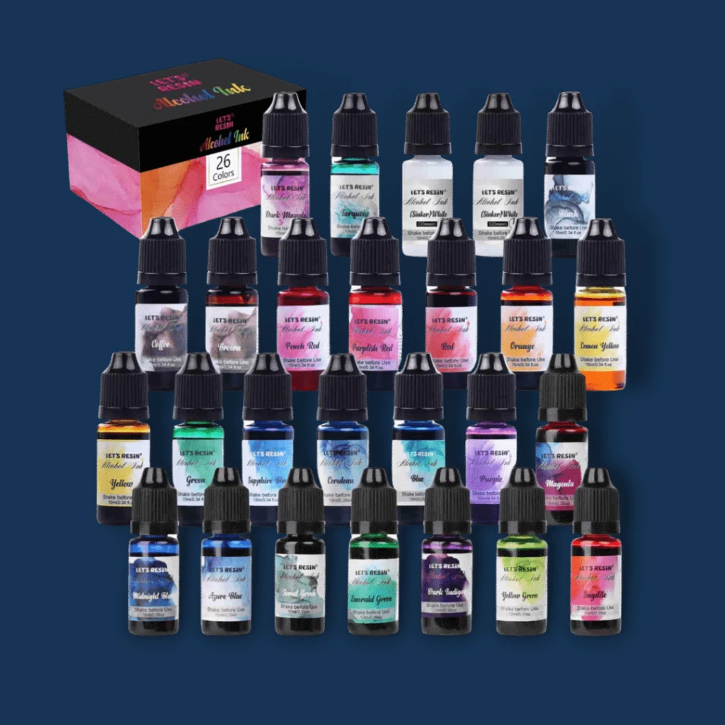 Pigmentos líquidos para resina epóxica de colores