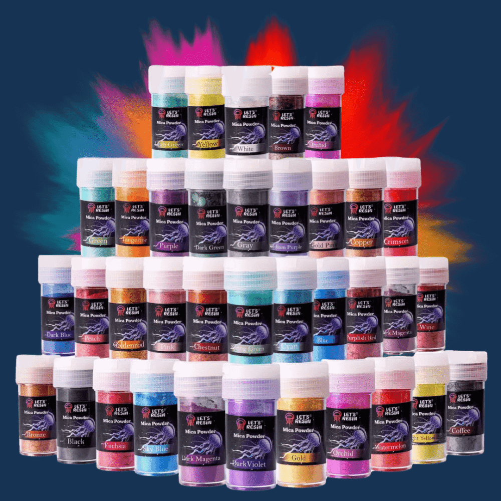 Lets Resin Mica Powder 36 Colors