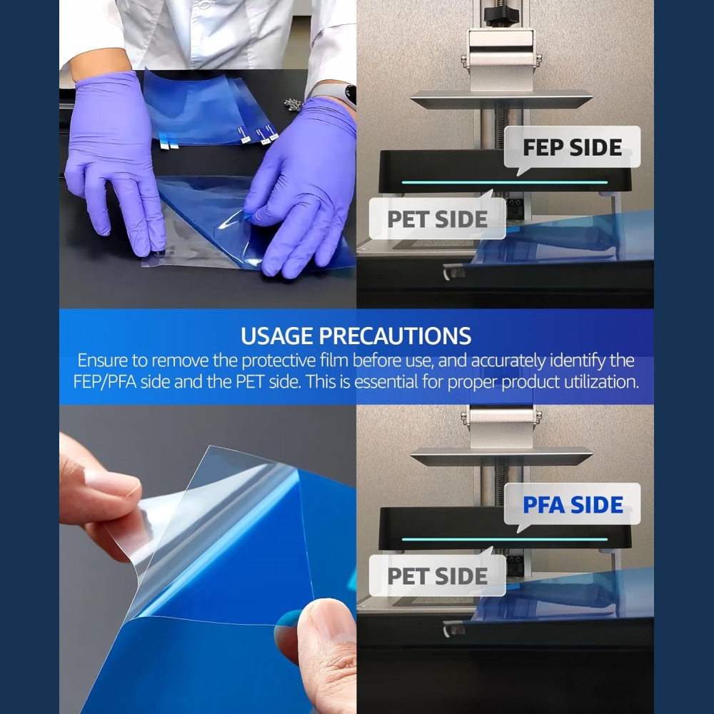 NFEP Film SuperPFA 290 mm x 210 mm (3 piezas) - Imagen 4