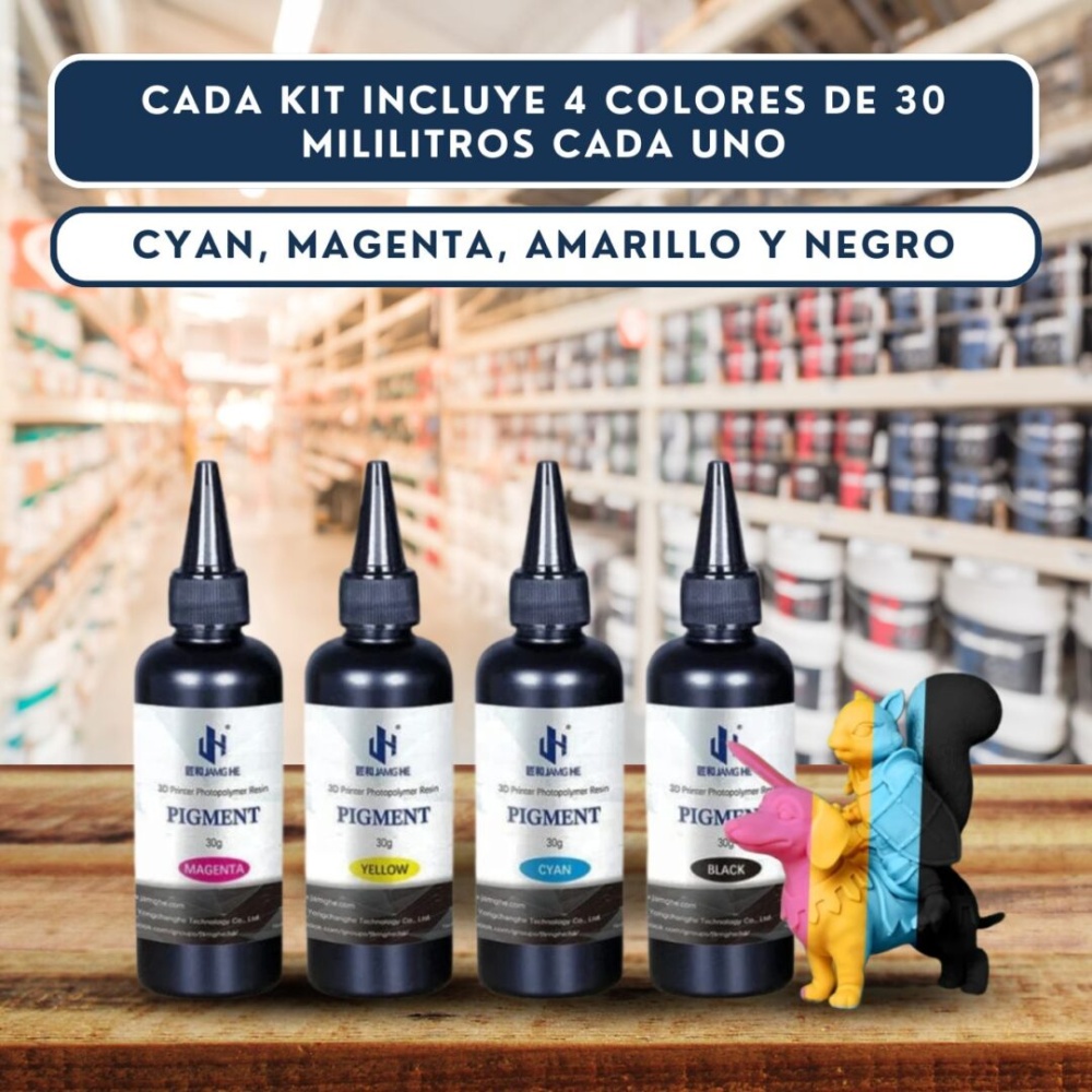 Jamg He Pigmentos CMYK - Imagen 7