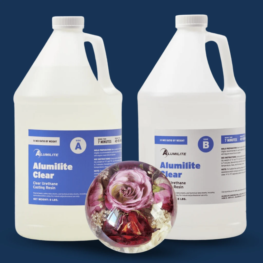 Resina de poliuretano transparente Alumilite