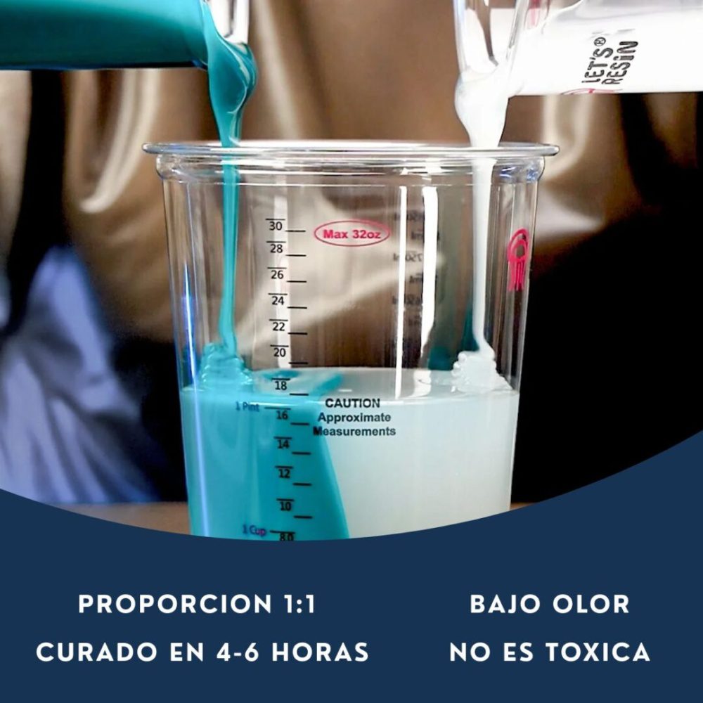 Let's Resin Caucho de Silicon 10A - Imagen 3