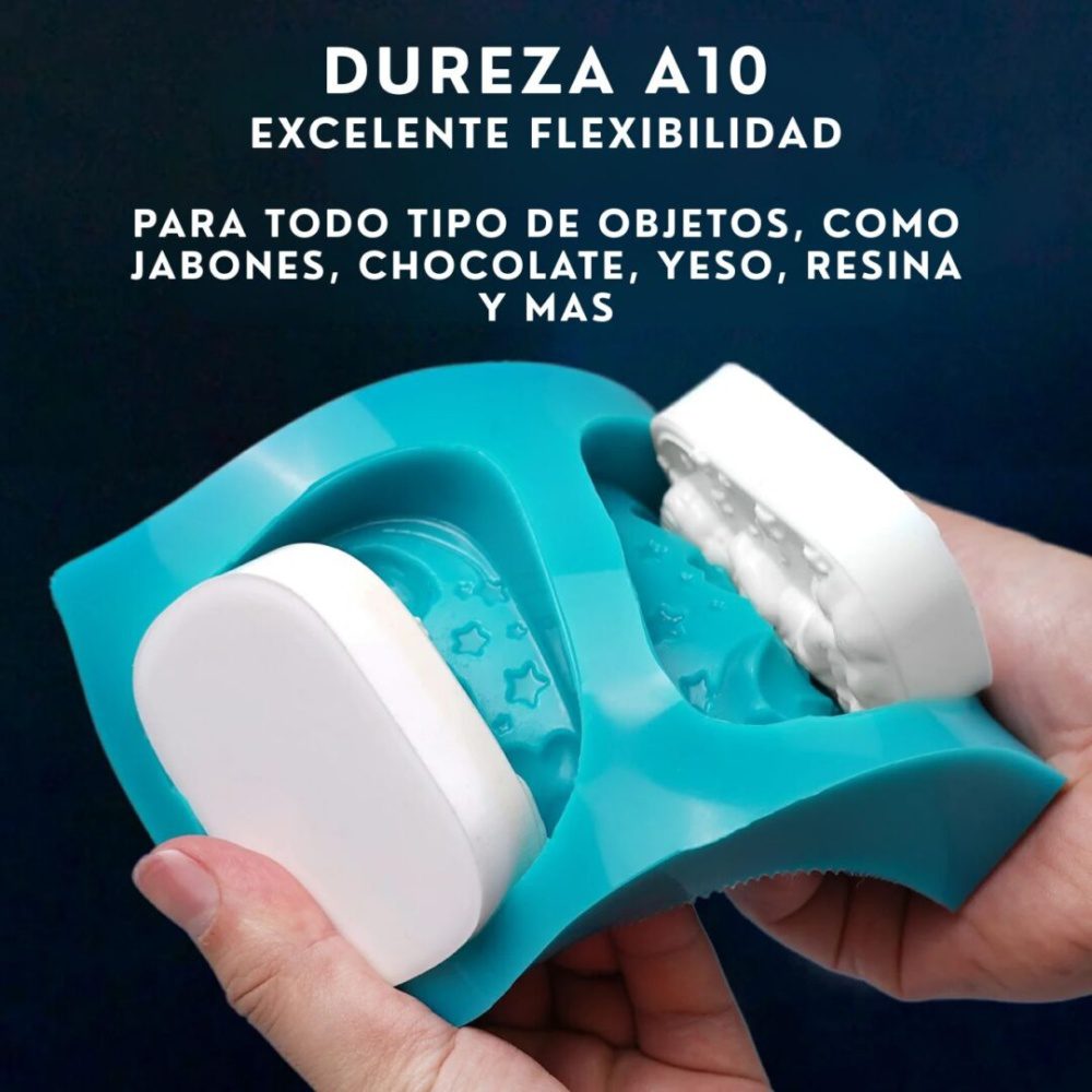 Let's Resin Caucho de Silicon 10A - Imagen 8