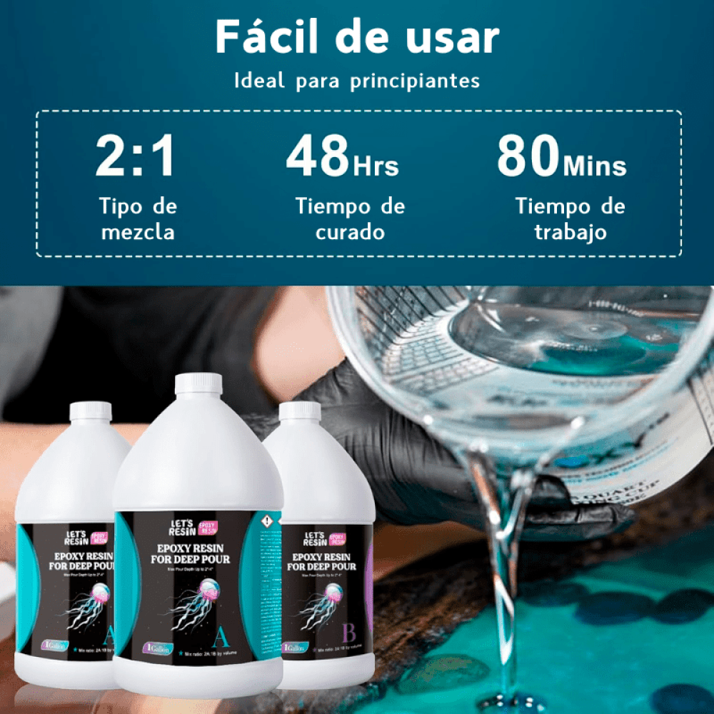 Let's Resin Deep Pour - Imagen 7