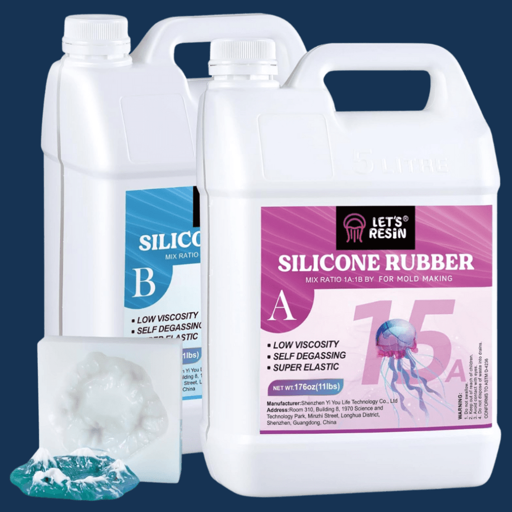 Let's Resin Caucho de Silicon 15A