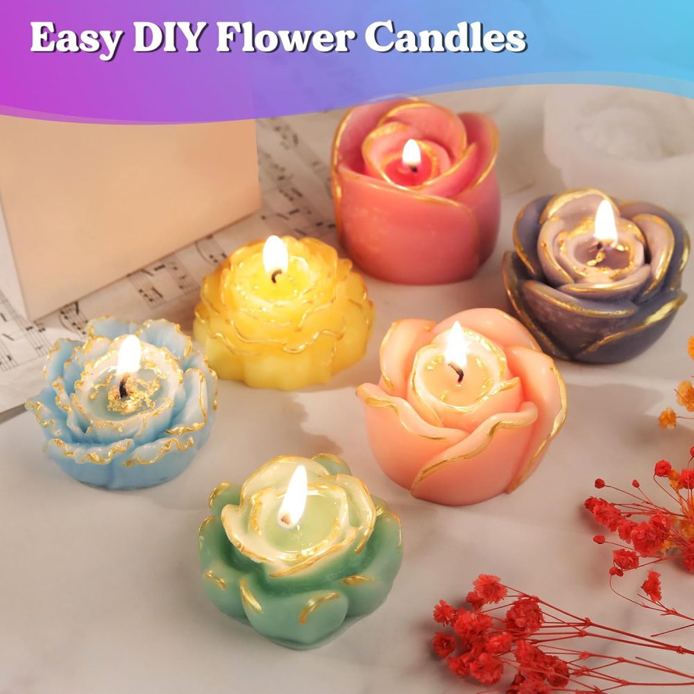 Let's Resin 6 Moldes de Flores - Imagen 2