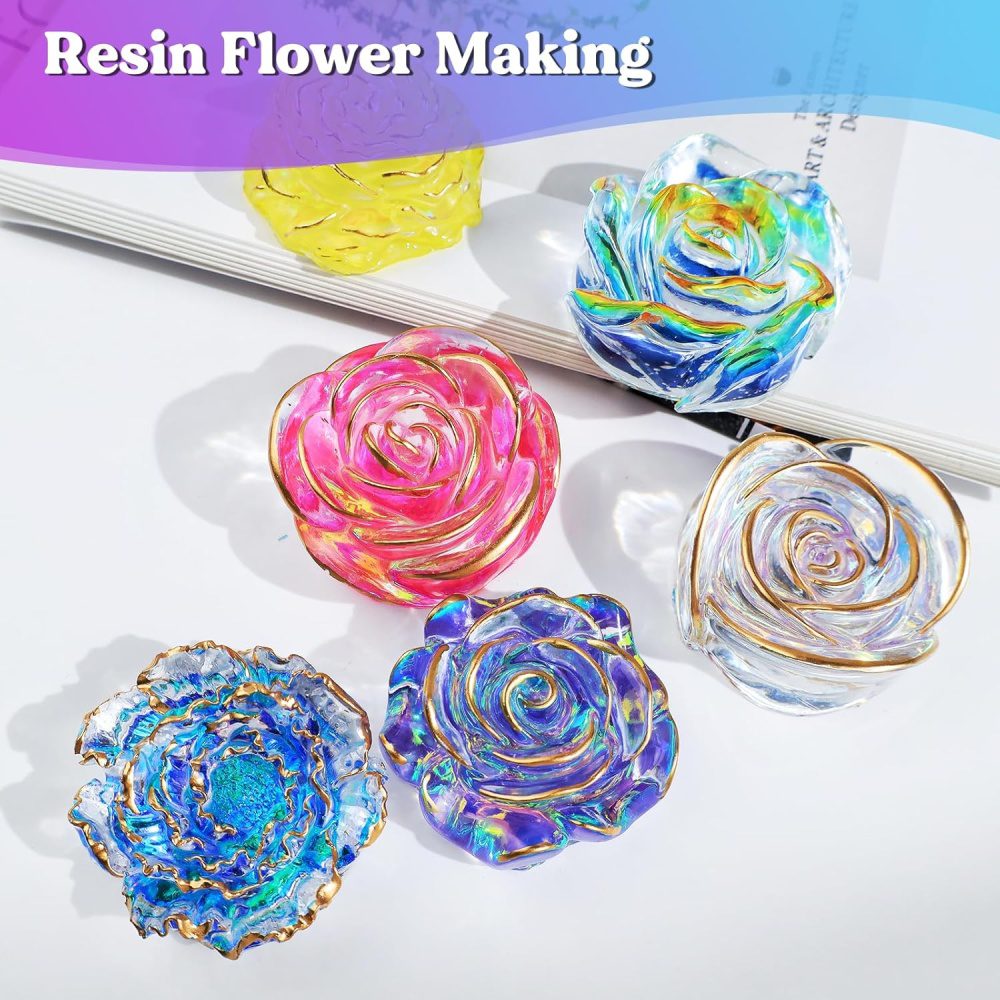 Let's Resin 6 Moldes de Flores - Imagen 3
