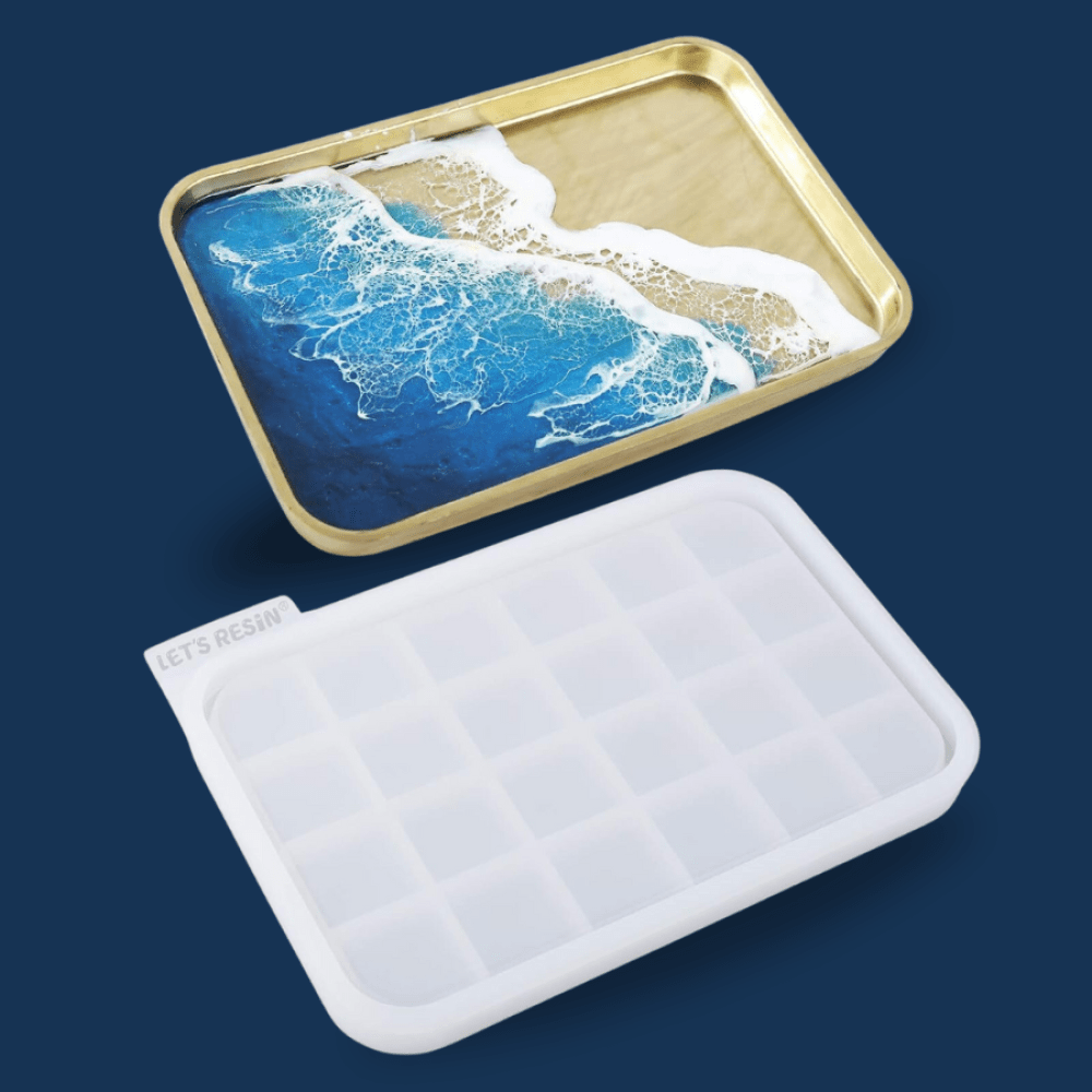 Let's Resin Molde de Bandeja