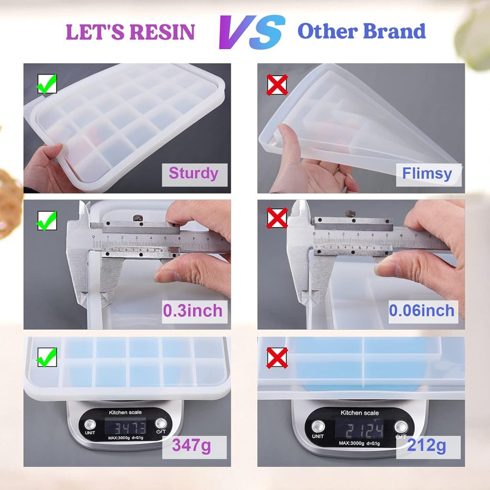 Let's Resin Molde de Bandeja - Imagen 2
