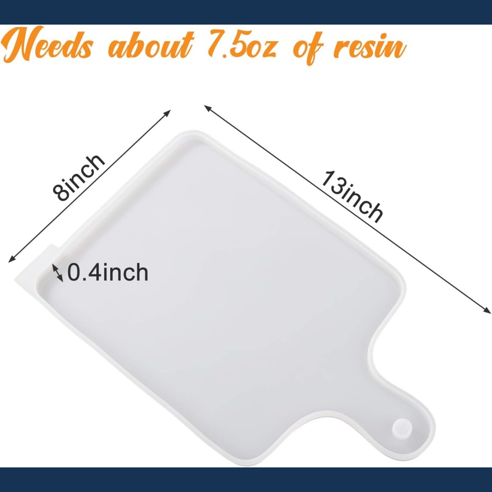 Let's Resin Molde de Tabla - Imagen 3