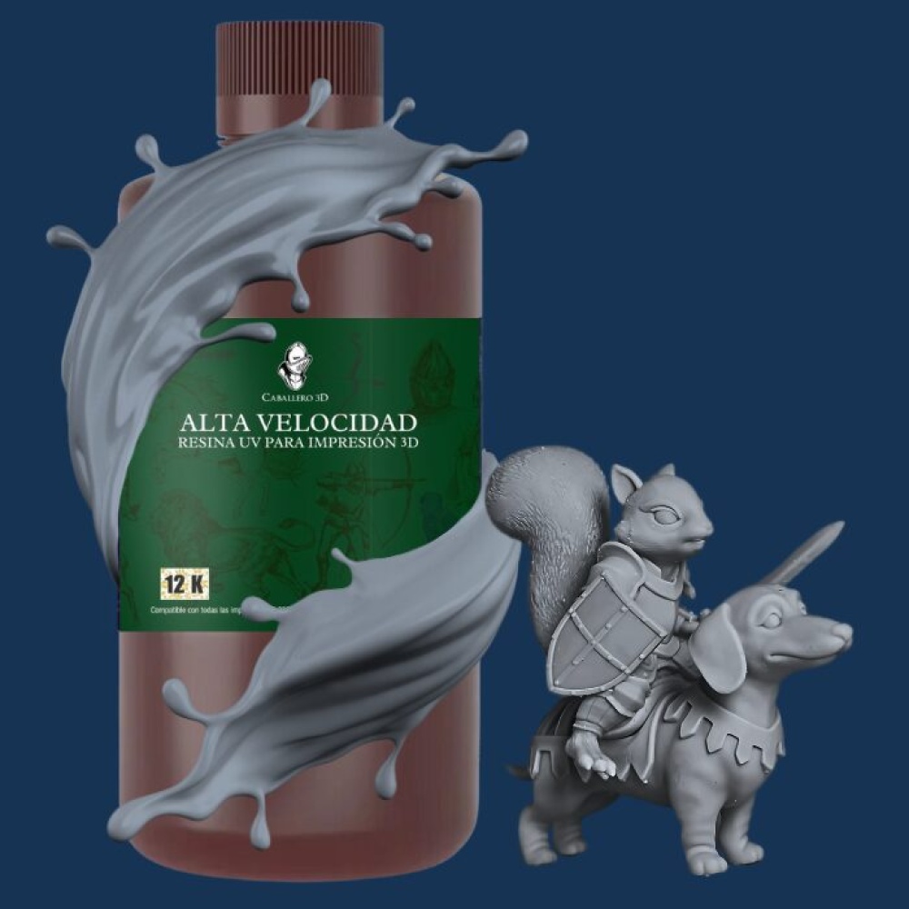 Caballero 3D Alta Velocidad 12K