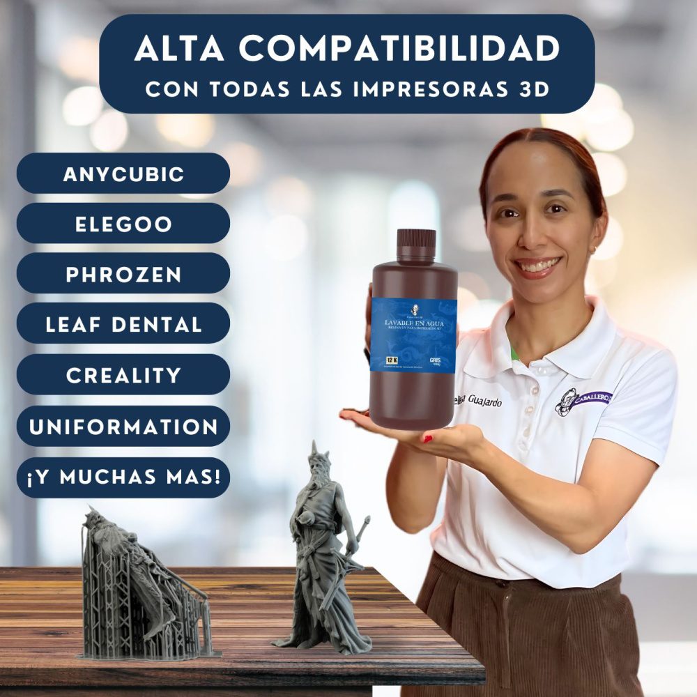 Caballero 3D Lavable en Agua 12K - Imagen 7