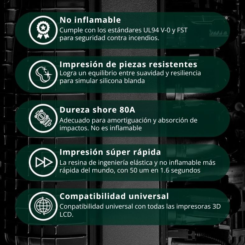 3DMaterials SuperFlex V-0 - Imagen 3
