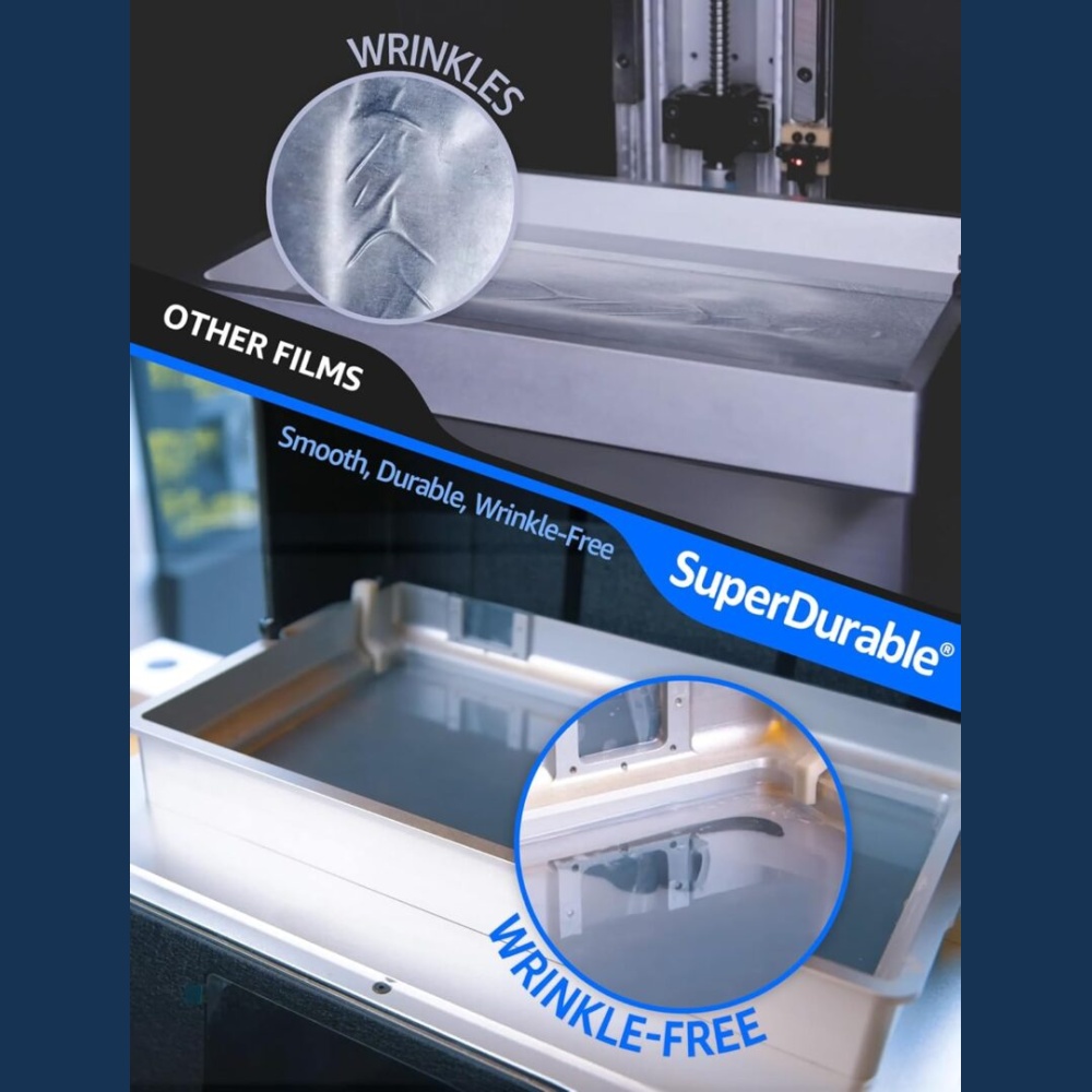 3DMaterials FEP Film 380 mm x 280 mm (2 piezas) - Imagen 5