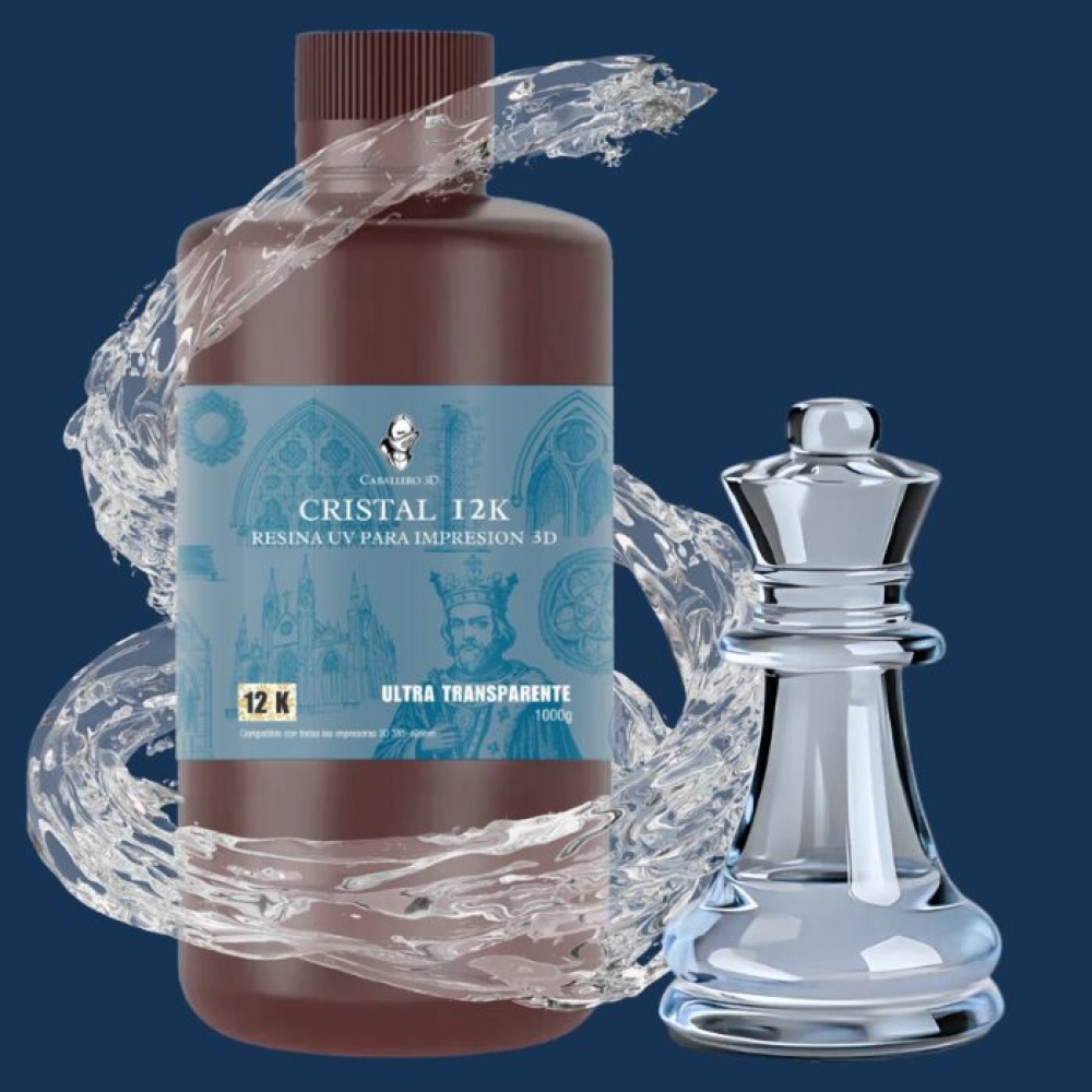 Caballero 3D Cristal 12K