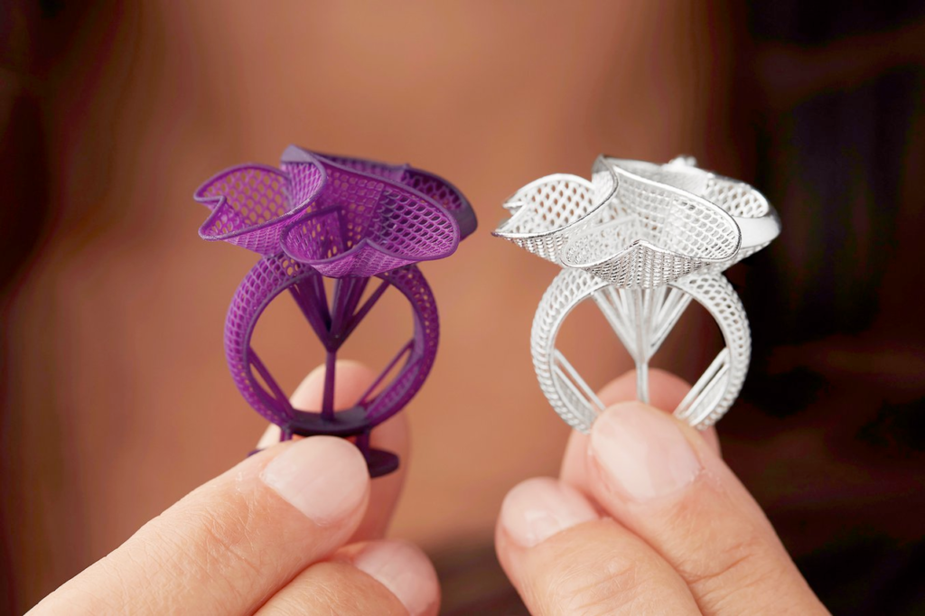 Impresión 3D de joyería