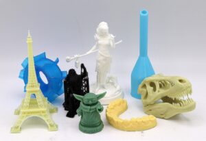 imprimir en 3D con resina a color