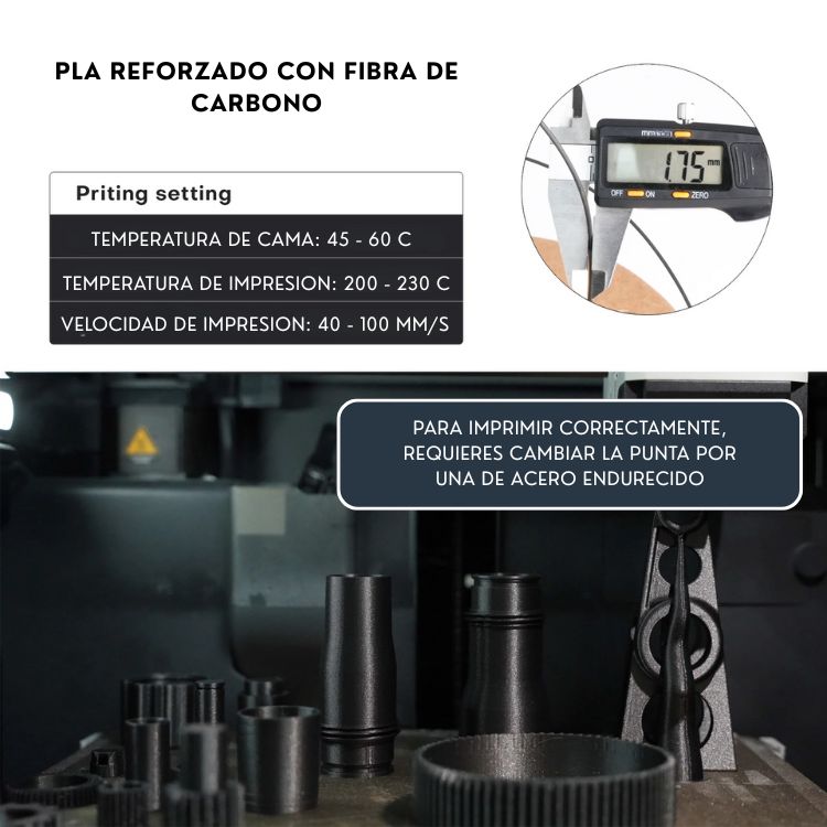 Jamg He Carbon Fiber PLA - Imagen 6