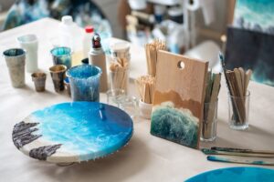 Tipos de pigmentos para resina epóxica