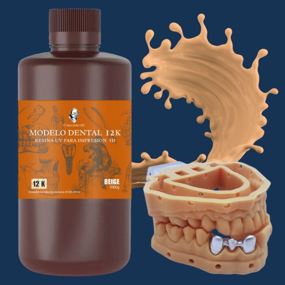Caballero 3D Modelo Dental 12K
