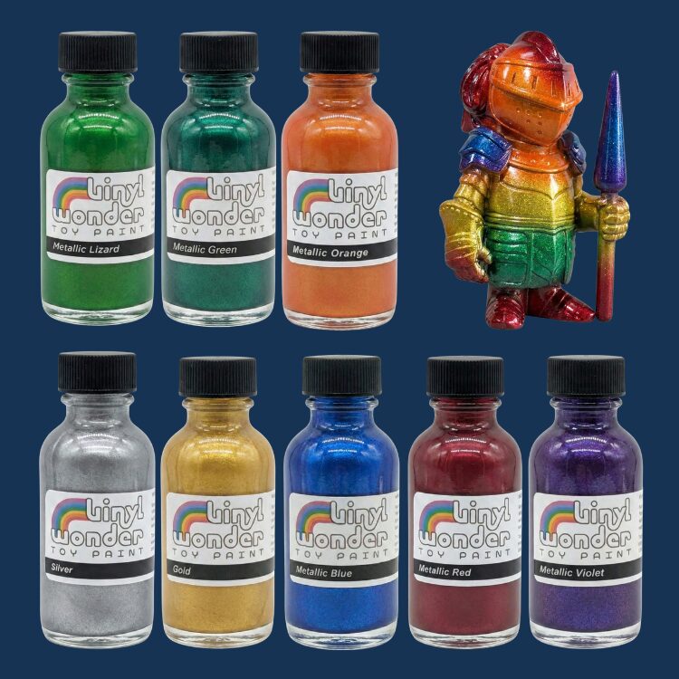 Vinyl Wonder 8 Metalicos Set